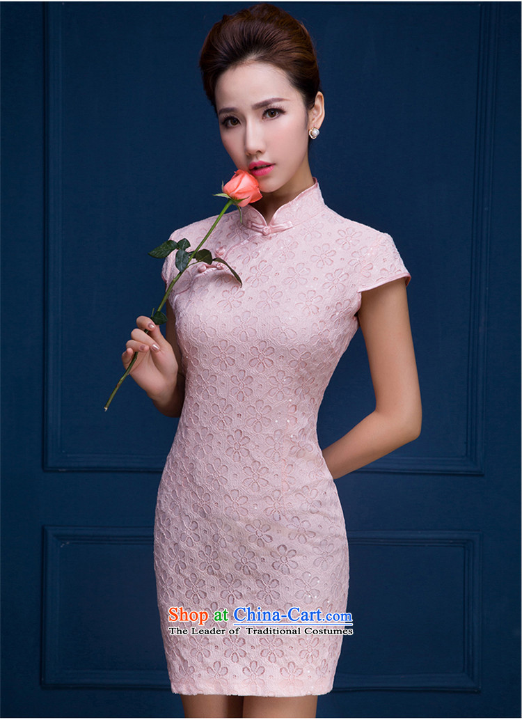    The new 2015 improvements HUNNZ qipao short of elegant and stylish girl brides pure color wedding dress bows services Pink L picture, prices, brand platters! The elections are supplied in the national character of distribution, so action, buy now enjoy more preferential! As soon as possible.