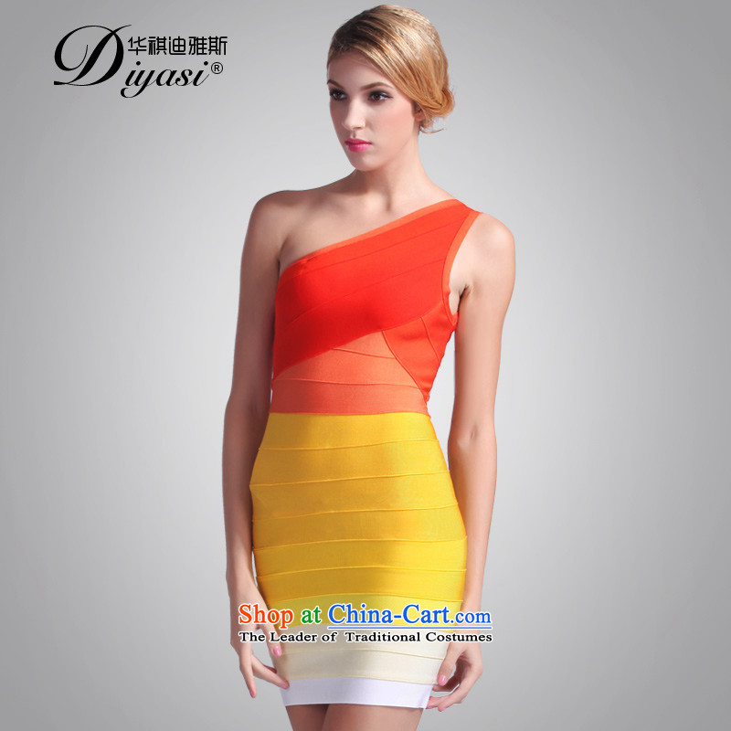 Hua Qi Avandia, new sexy shoulder dress dresses aristocratic gradient and short of the package, forming the basis of Sau San gradient S, China skirt Starke Avandia, , , , shopping on the Internet
