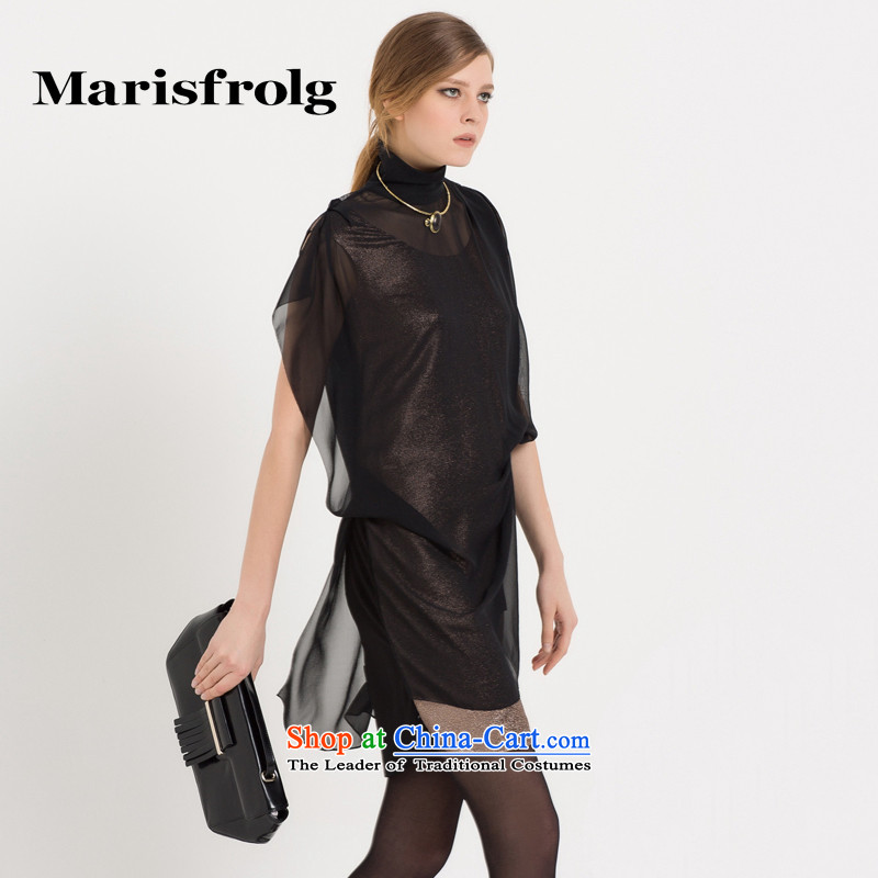 Marguerite had Rumsfeld marisfrolg/ classic two kits dress dresses genuine counters at the beginning of autumn female new black 2/m/38,marisfrolg,,, shopping on the Internet