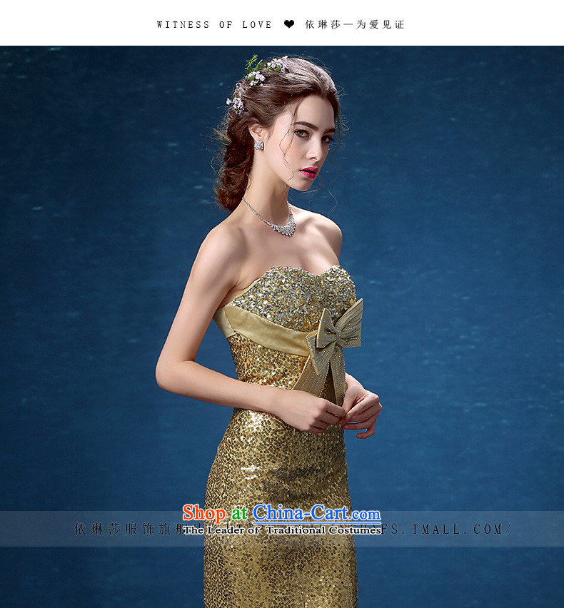 According to Lin Sha evening dresses long summer 2015 New Sau San video thin banquet moderator dress on chip bride toasting champagne Ms. service M picture, prices, brand platters! The elections are supplied in the national character of distribution, so action, buy now enjoy more preferential! As soon as possible.