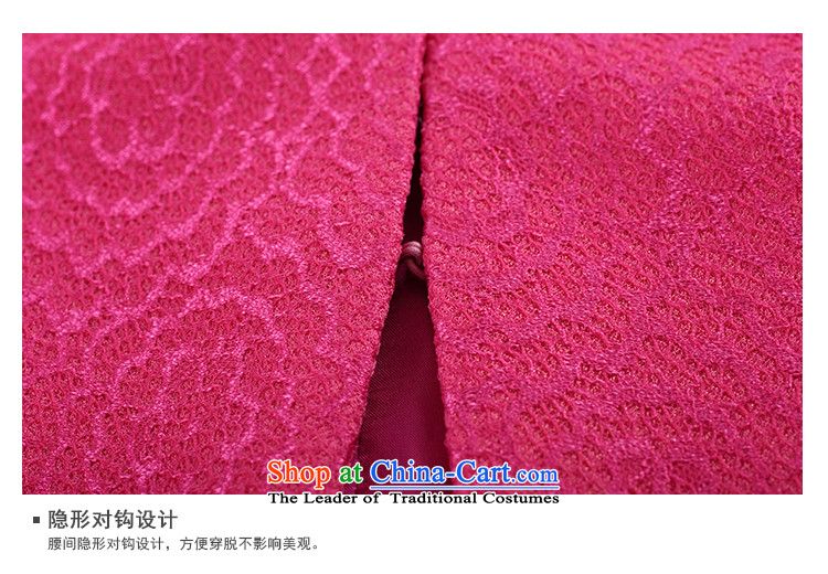 Flying the Knicks, new small incense autumn wind collar video thin solid color large wedding dress jacket of the load mother red 170/96A picture, prices, brand platters! The elections are supplied in the national character of distribution, so action, buy now enjoy more preferential! As soon as possible.