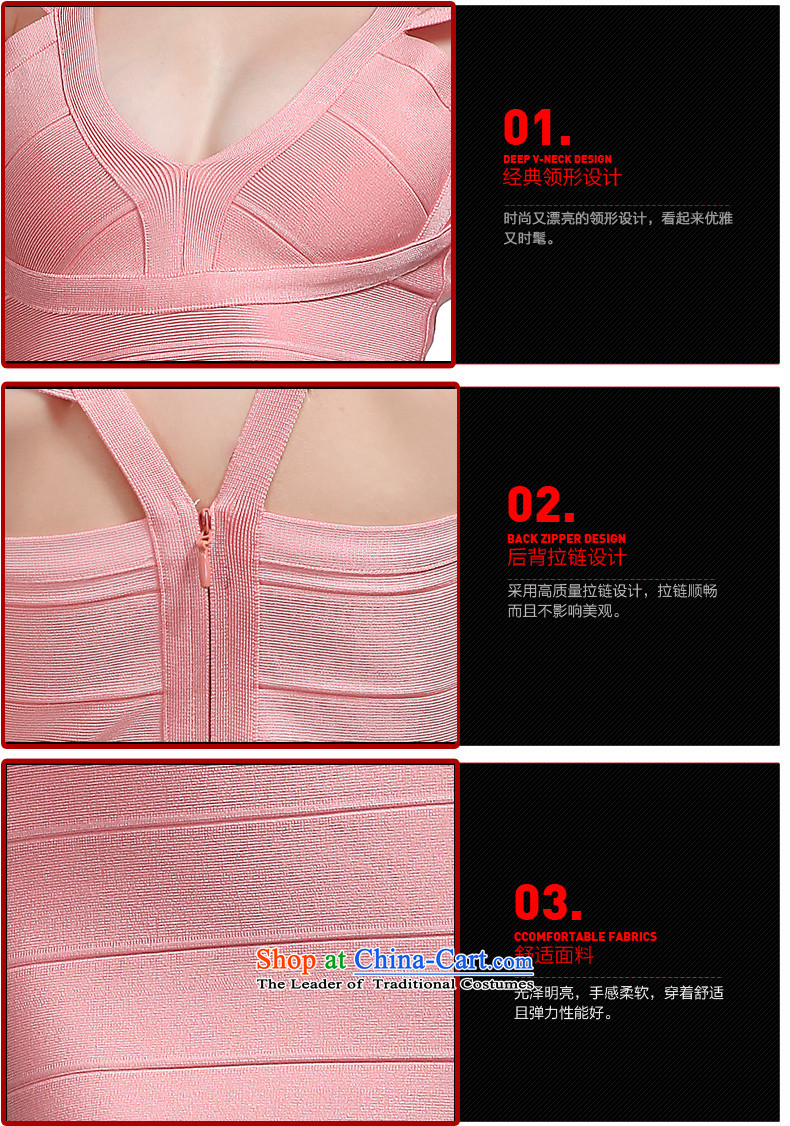 Hua Qi Avandia, 2015 New pink sexy V-Neck package and bandages skirt covered shoulders short of Sau San dresses pink M picture, prices, brand platters! The elections are supplied in the national character of distribution, so action, buy now enjoy more preferential! As soon as possible.