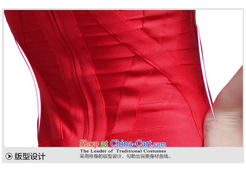Hua Qi Avandia, summer new marriage bridesmaid bows clothing/sexy straps package and bandages short skirt, Red M picture, prices, brand platters! The elections are supplied in the national character of distribution, so action, buy now enjoy more preferential! As soon as possible.