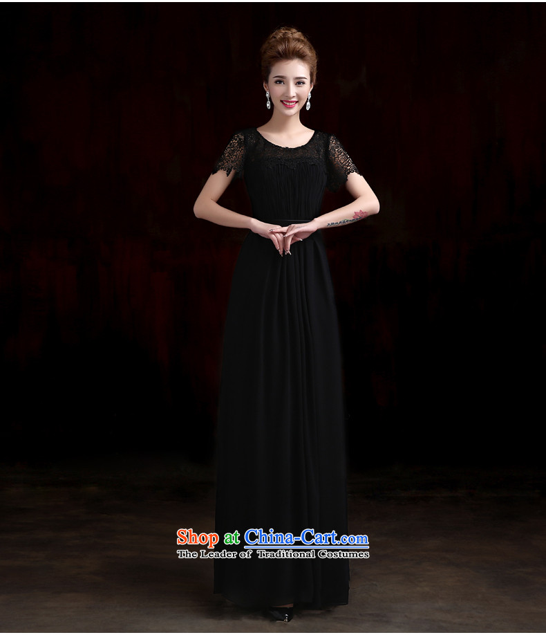 2015 new HANGZHOU CHAISHI IMP skirt long Ms. Sau San moderator dress dresses banquet dinner dress summer black XXL picture, prices, brand platters! The elections are supplied in the national character of distribution, so action, buy now enjoy more preferential! As soon as possible.