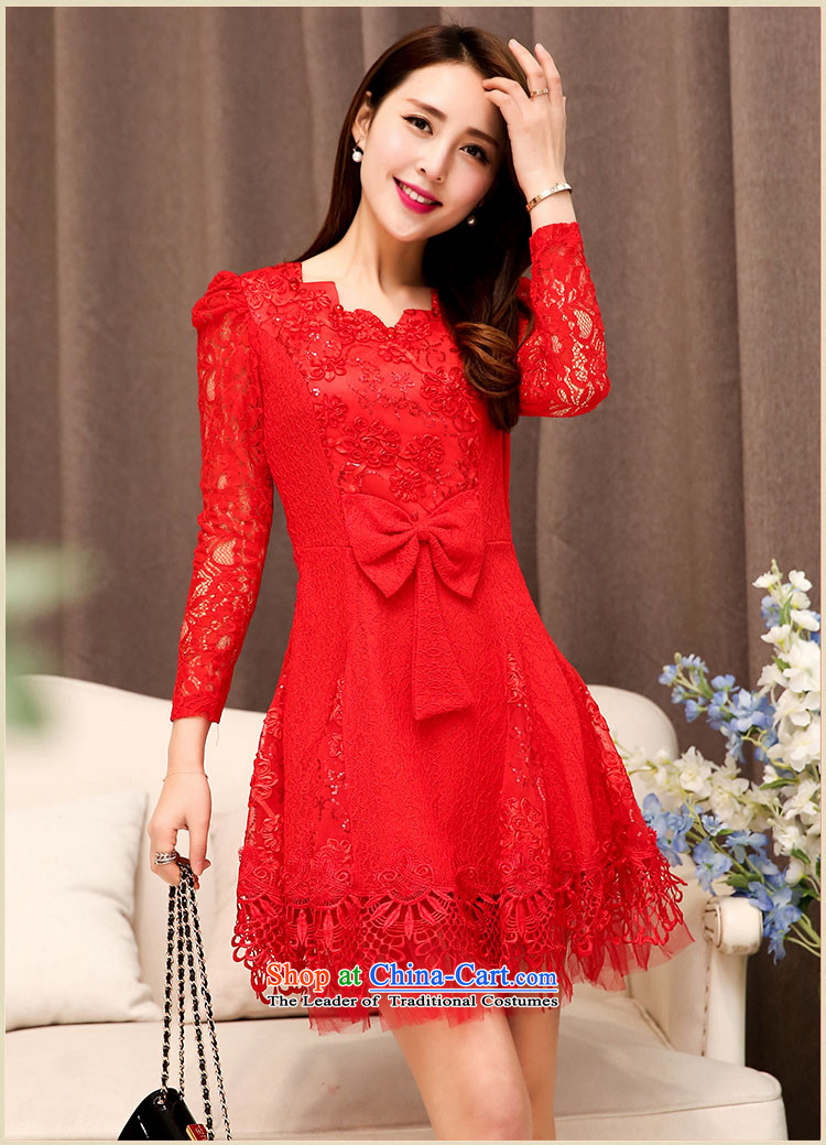 The litany of desingnhotels  &2015 autumn new for women pure color graphics in long-sleeved thin long skirt skirt #5303 RED M picture, prices, brand platters! The elections are supplied in the national character of distribution, so action, buy now enjoy more preferential! As soon as possible.