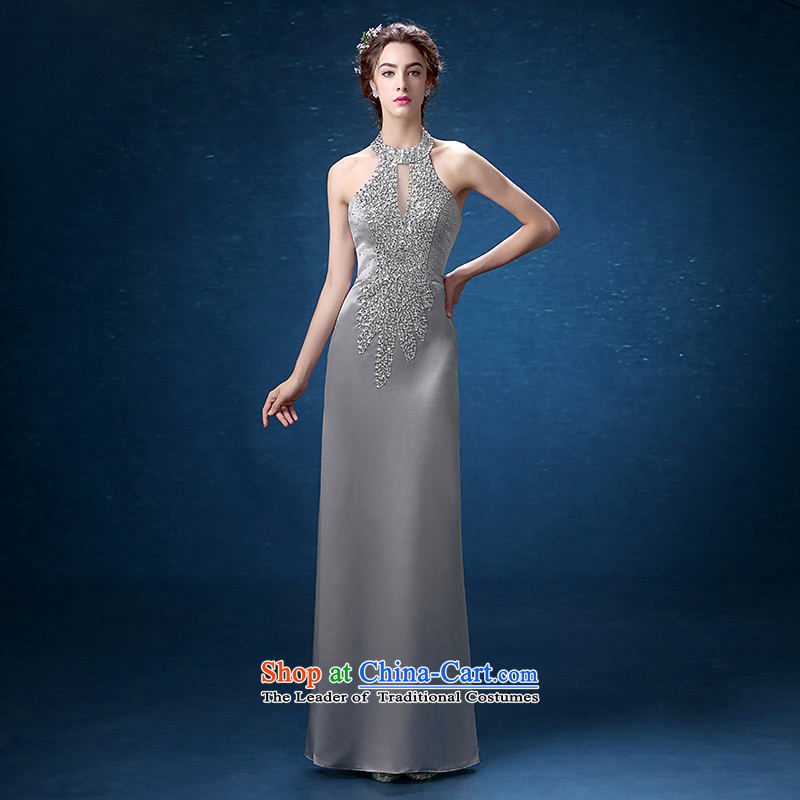 According to Lin Sha banquet evening dresses 2015 new fall also presided over dinner performances to dress long skirt Sau San video thin, long , L, according to Lin Sha , , , shopping on the Internet