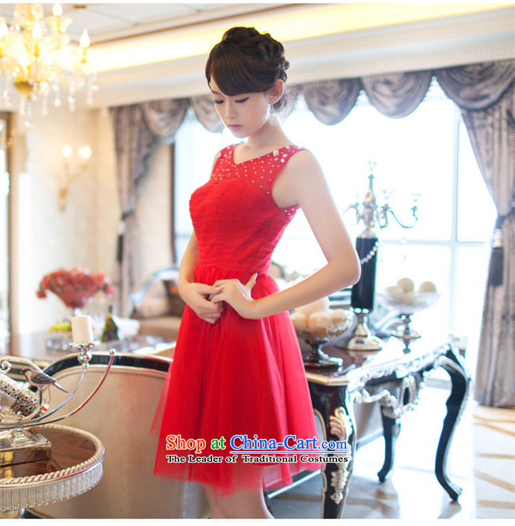      Korean fashion 2015 HUNNZ new spring and summer a bride dress toasting champagne shoulder field service uniforms bridesmaid banquet dress light champagne color XL Photo, prices, brand platters! The elections are supplied in the national character of distribution, so action, buy now enjoy more preferential! As soon as possible.