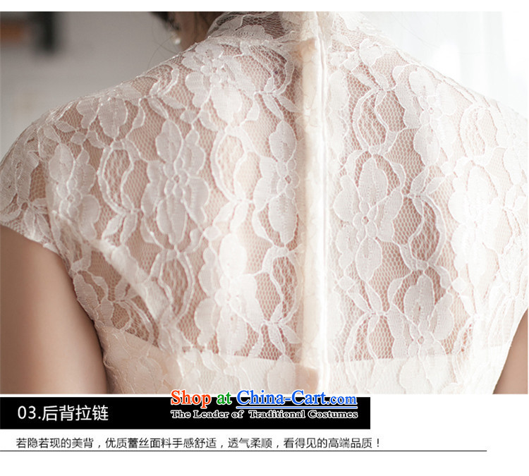 New stylish 2015 HUNNZ 2015 Korean dress package shoulder lace bridal dresses bows service light champagne color L picture, prices, brand platters! The elections are supplied in the national character of distribution, so action, buy now enjoy more preferential! As soon as possible.