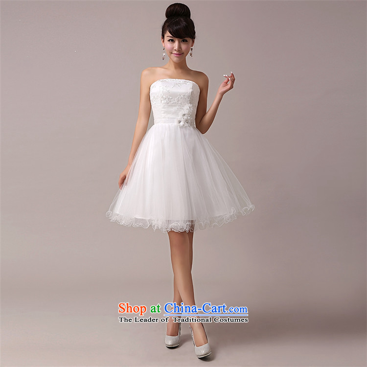 2015 new stylish HUNNZ larger Sau San minimalist banquet evening dresses bride dress bows bridesmaid services services white L picture, prices, brand platters! The elections are supplied in the national character of distribution, so action, buy now enjoy more preferential! As soon as possible.