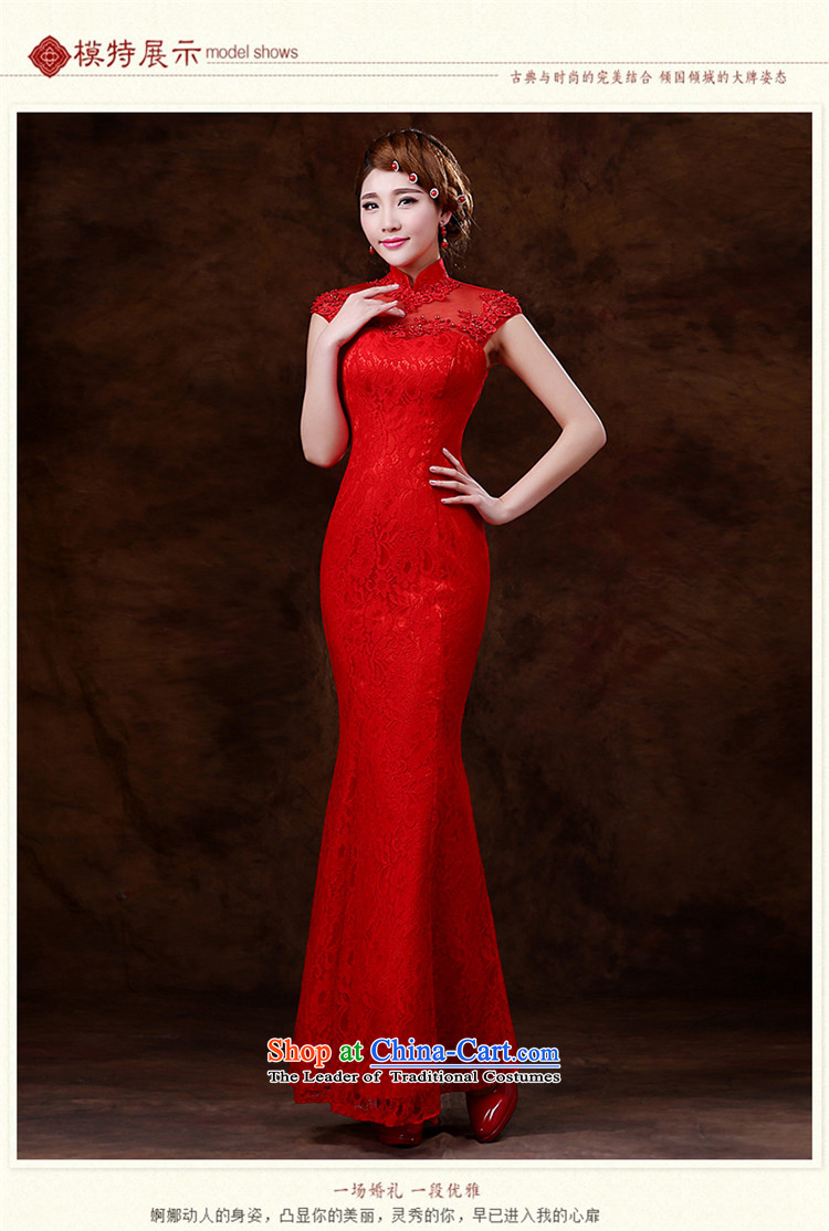 Name of the bows services 2015 new hannizi Stylish spring and summer retro long banquet evening dresses bride dress red L picture, prices, brand platters! The elections are supplied in the national character of distribution, so action, buy now enjoy more preferential! As soon as possible.