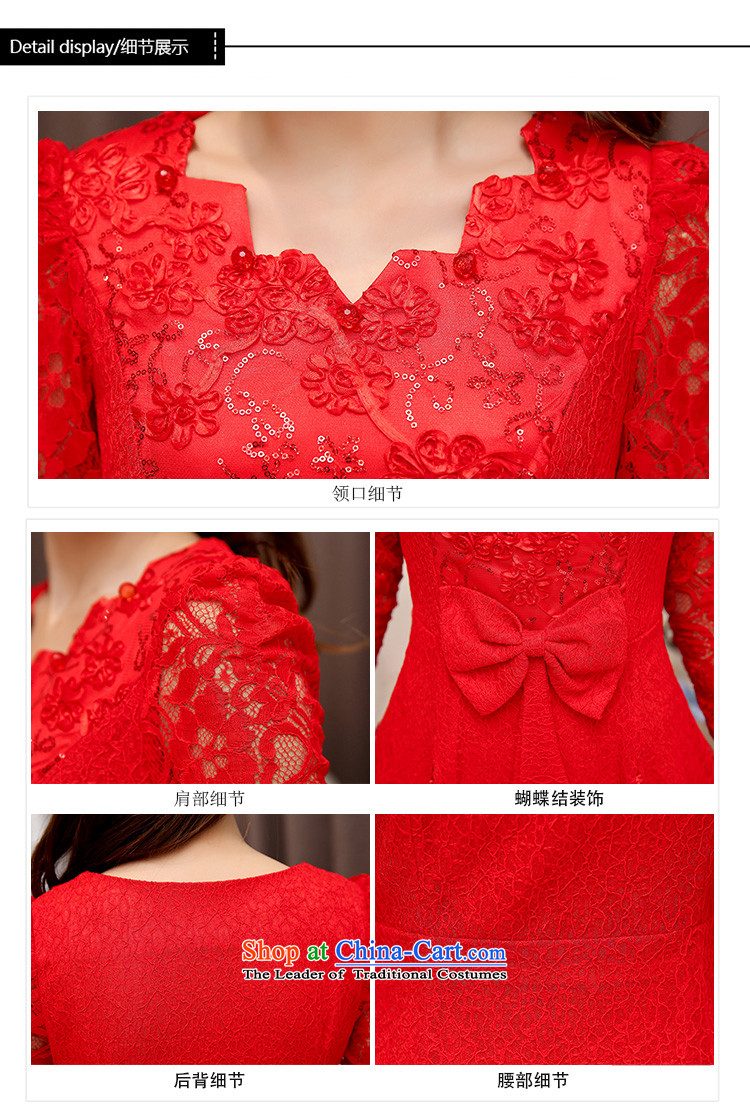On a drink service yi wedding dress bridesmaid Dress Short, bridal dresses married female wedding dresses skirt red red L picture, prices, brand platters! The elections are supplied in the national character of distribution, so action, buy now enjoy more preferential! As soon as possible.