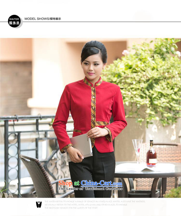 The hotel has coffee shop that Black Butterfly Hotel Workwear Kukeng welcome long-sleeved autumn and winter for women, red (T-shirt) XL Photo, prices, brand platters! The elections are supplied in the national character of distribution, so action, buy now enjoy more preferential! As soon as possible.