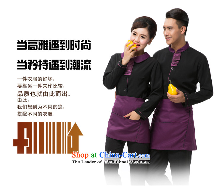 The Black Butterfly Hotel attendants workwear cafe cake shop with women and men Fall/Winter Collections long-sleeved T-shirt (black male + apron) L picture, prices, brand platters! The elections are supplied in the national character of distribution, so action, buy now enjoy more preferential! As soon as possible.