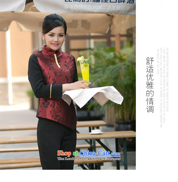The Black Butterfly hotel restaurant staff long-sleeved clothing men and women work for autumn and winter clothing and Hot Pot Restaurant in Silver (T-shirt) XXXL picture, prices, brand platters! The elections are supplied in the national character of distribution, so action, buy now enjoy more preferential! As soon as possible.