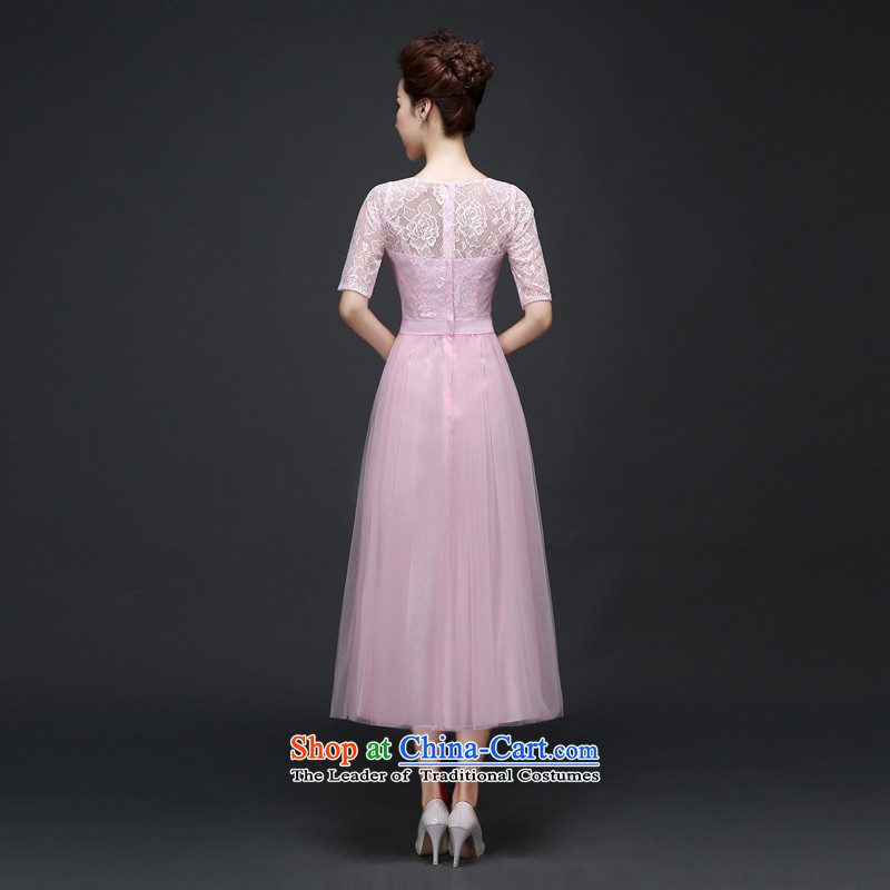 There is also optimized 8D bridesmaid services during the spring and autumn evening dresses new banquet long skirt get married sister mission video thin graduated dress cx6549 pink colored silk is optimized, , , , shopping on the Internet