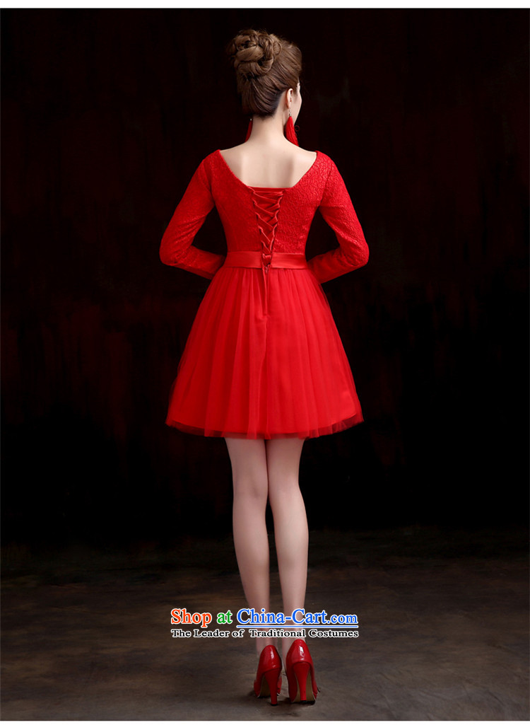 The name of the Korean-style integrated hannizi with a Shoulder Solid Color 2015 Field spring and summer new bride dress banquet evening dresses red long L picture, prices, brand platters! The elections are supplied in the national character of distribution, so action, buy now enjoy more preferential! As soon as possible.