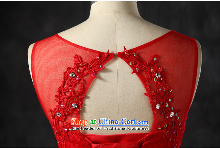 2015 new small dress short skirt evening dress) Bride services under the auspices of dress bows drill birthday dress bon bon skirt red XXL picture, prices, brand platters! The elections are supplied in the national character of distribution, so action, buy now enjoy more preferential! As soon as possible.