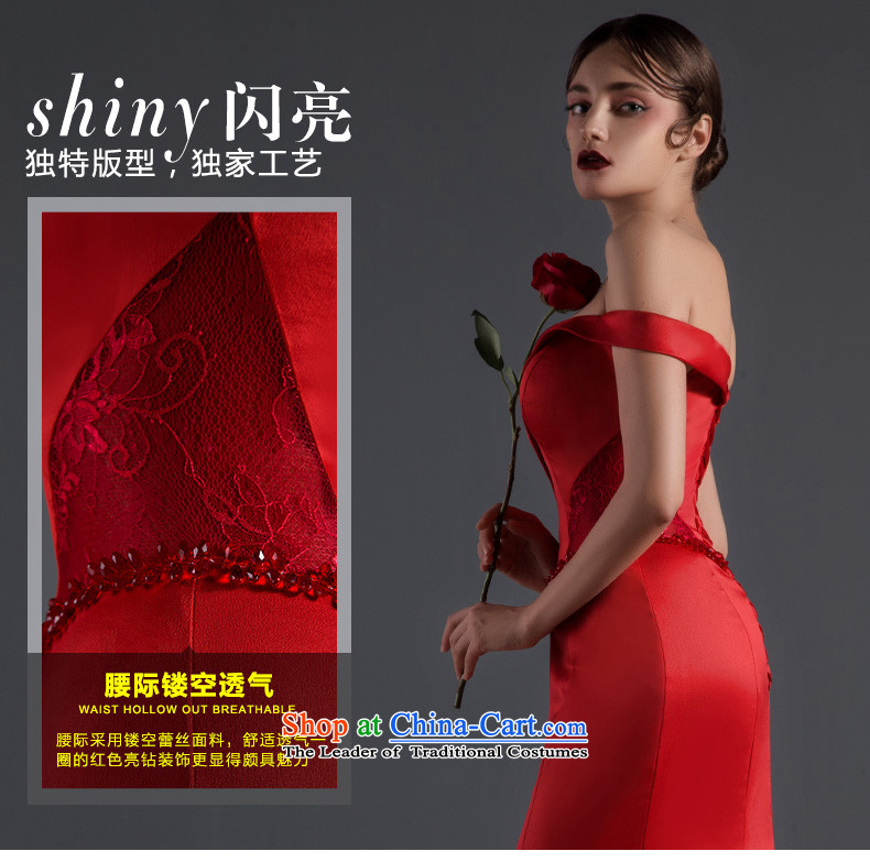 Noritsune bridal dresses new 2015 crowsfoot summer word straps shoulder tail dress bows services red video thin new pre-sale fine custom RED M picture, prices, brand platters! The elections are supplied in the national character of distribution, so action, buy now enjoy more preferential! As soon as possible.