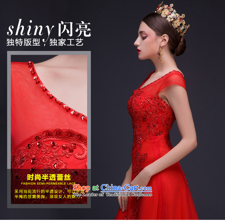 Noritsune bridal dresses 2015 new dresses summer red tail shoulders evening dresses large service toasting champagne married new pre-sale fine custom red L picture, prices, brand platters! The elections are supplied in the national character of distribution, so action, buy now enjoy more preferential! As soon as possible.