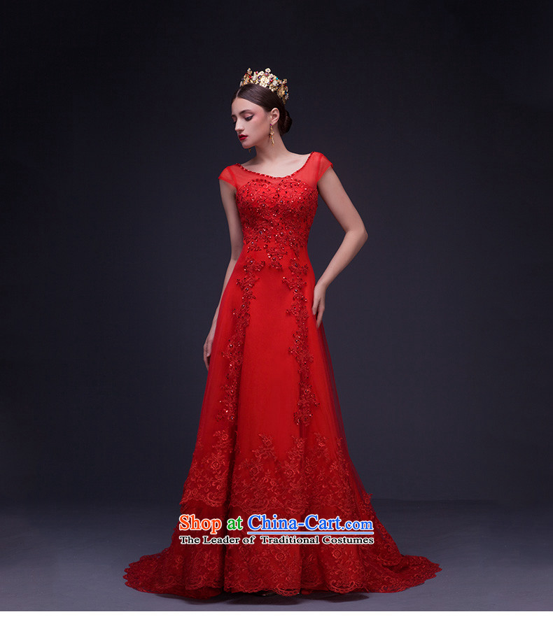 Noritsune bridal dresses 2015 new dresses summer red tail shoulders evening dresses large service toasting champagne married new pre-sale fine custom red L picture, prices, brand platters! The elections are supplied in the national character of distribution, so action, buy now enjoy more preferential! As soon as possible.