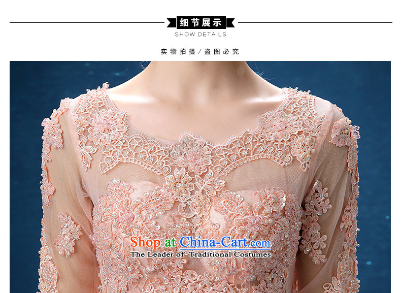 According to Lin Sha wedding dresses 2015 autumn and winter new long-sleeved stylish Korean marriages bows banquet long evening dress L picture, prices, brand platters! The elections are supplied in the national character of distribution, so action, buy now enjoy more preferential! As soon as possible.