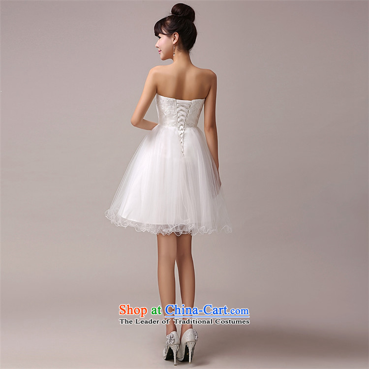Name of the bows services bridesmaid hannizi new stylish 2015 Spring/Summer bride dress anointed chest lace white dresses , prices, picture XXL brand platters! The elections are supplied in the national character of distribution, so action, buy now enjoy more preferential! As soon as possible.