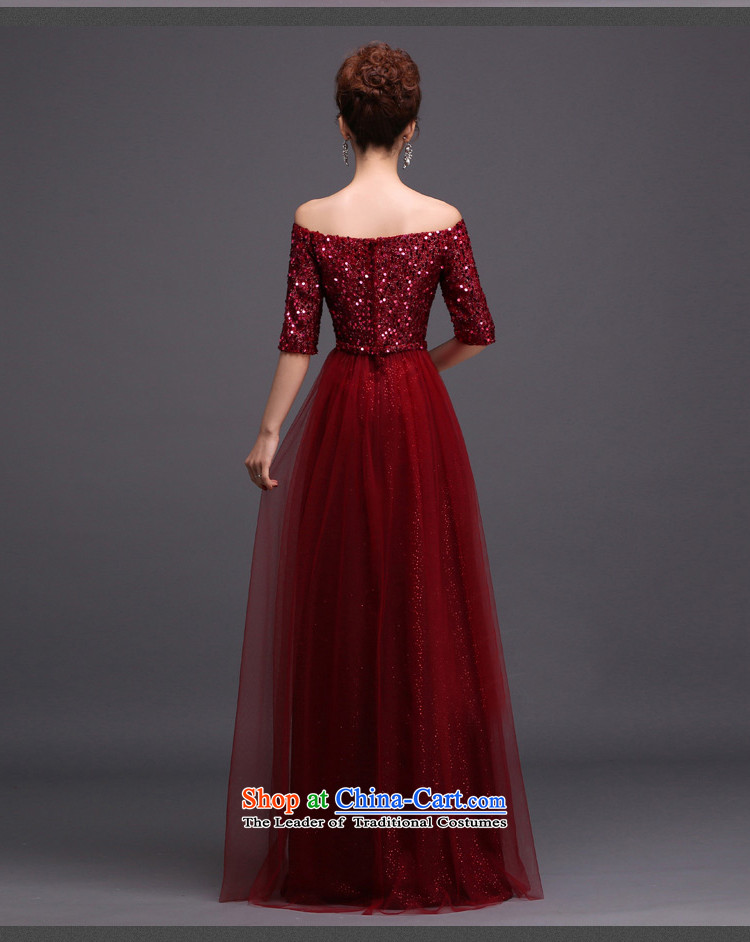 Time The new bride 2015 Syria bows services fall and winter wine red short of married women dress short skirts on-chip in evening dress cuff women dress wine red long M picture, prices, brand platters! The elections are supplied in the national character of distribution, so action, buy now enjoy more preferential! As soon as possible.