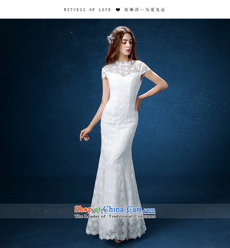 According to Lin Sha evening dresses new autumn 2015 Korean brides bows serving long tail, white marriage cheongsam dress Sau San autumn tailored consulting customer service picture, prices, brand platters! The elections are supplied in the national character of distribution, so action, buy now enjoy more preferential! As soon as possible.