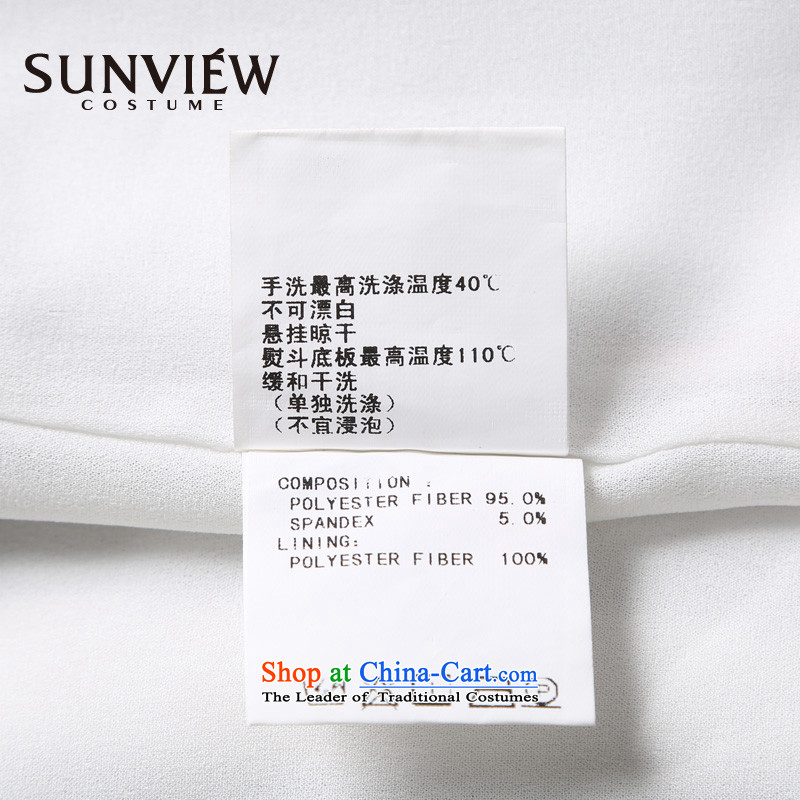 Yet some brands SUNVIEW/ female counters in spring and autumn 2015 genuine new mid-dress dresses SD0AL039 02 Red 40/165/M,SUNVIEW COSTUEM,,, shopping on the Internet