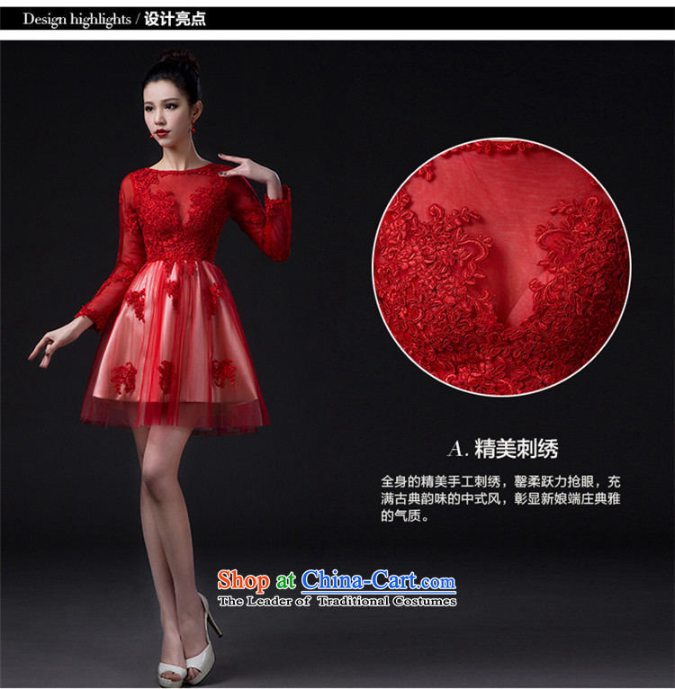 Name of the new 2015 hannizi spring and summer Korean-style graphics thin bride wedding dress banquet evening dresses red red XXL picture, prices, brand platters! The elections are supplied in the national character of distribution, so action, buy now enjoy more preferential! As soon as possible.