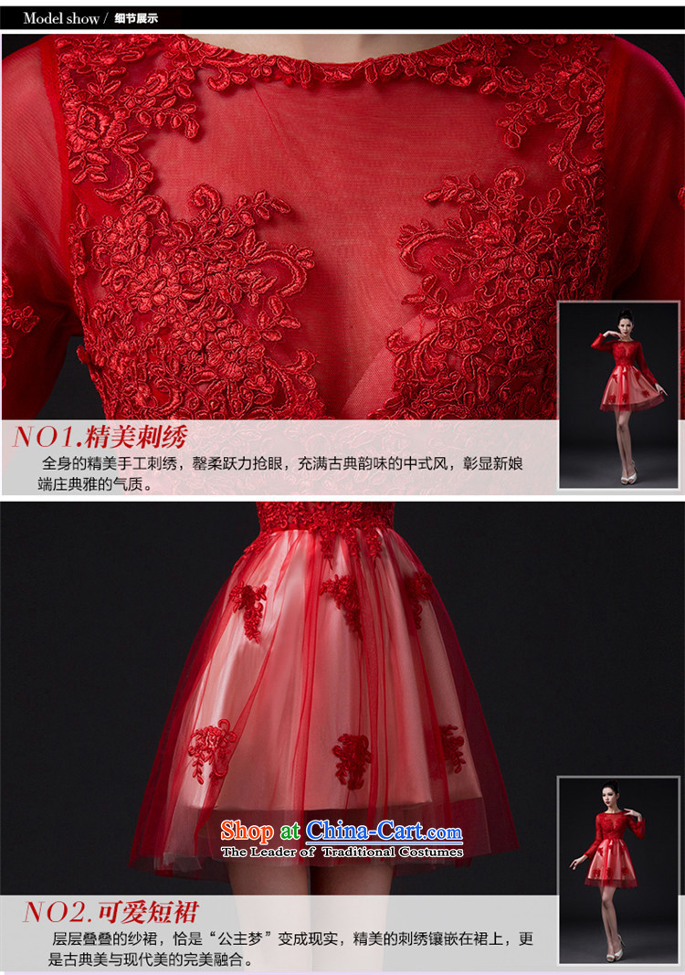 Name of the new 2015 hannizi spring and summer Korean-style graphics thin bride wedding dress banquet evening dresses red red XXL picture, prices, brand platters! The elections are supplied in the national character of distribution, so action, buy now enjoy more preferential! As soon as possible.