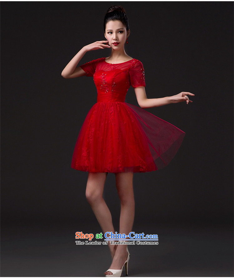 Name of the new 2015 hannizi Korean-style and simplicity brides wedding dress bows services 1 shoulder red red L picture, prices, brand platters! The elections are supplied in the national character of distribution, so action, buy now enjoy more preferential! As soon as possible.