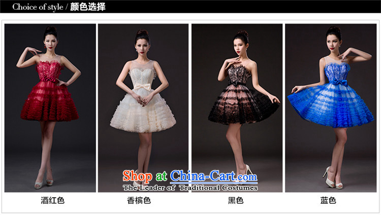 Name of the new 2015 hannizi spring and summer straps bride wedding dress bows bridesmaid services services trendy code blue S picture, prices, brand platters! The elections are supplied in the national character of distribution, so action, buy now enjoy more preferential! As soon as possible.