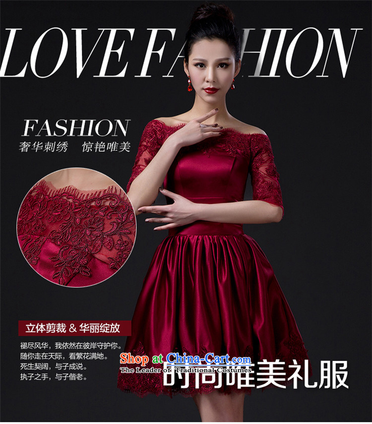 Name of products bridesmaid services 2015 hannizi new Summer Wine red bride wedding dress evening dresses large thin graphics wine red S picture, prices, brand platters! The elections are supplied in the national character of distribution, so action, buy now enjoy more preferential! As soon as possible.