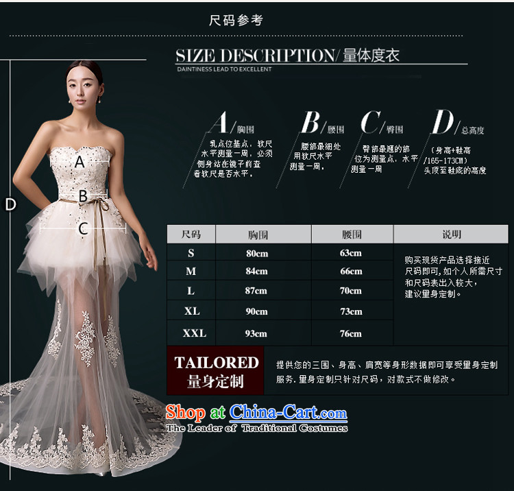 Hillo Lisa (XILUOSHA) banquet evening dresses long wedding dress and Chest Service bows tail bride wedding dresses 2015 new fall to align the M pictures white, prices, brand platters! The elections are supplied in the national character of distribution, so action, buy now enjoy more preferential! As soon as possible.