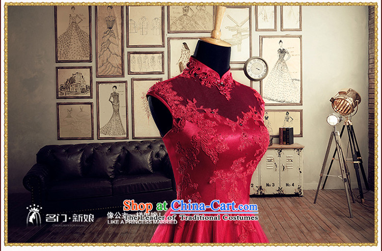   The summer and autumn of 2015, the bride services summer short of bows new wedding dresses shoulder the Word 2267 Red made 25 days shipment picture, prices, brand platters! The elections are supplied in the national character of distribution, so action, buy now enjoy more preferential! As soon as possible.