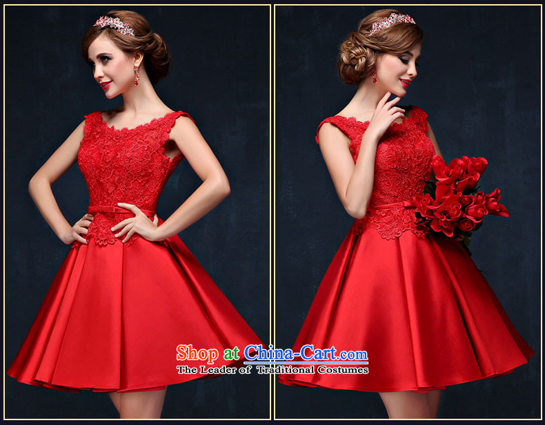 The Syrian brides bows service hour autumn wedding dress bridesmaid services 2015 new lace short, Red Dress short skirt evening dinner dress pink XL Photo, prices, brand platters! The elections are supplied in the national character of distribution, so action, buy now enjoy more preferential! As soon as possible.
