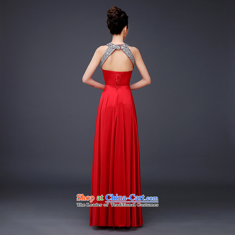 However, the NEW Summer 2015 Service marriages evening dresses red long will also hang banquet drill Ms. parquet red , L, Love Su-lan , , , shopping on the Internet
