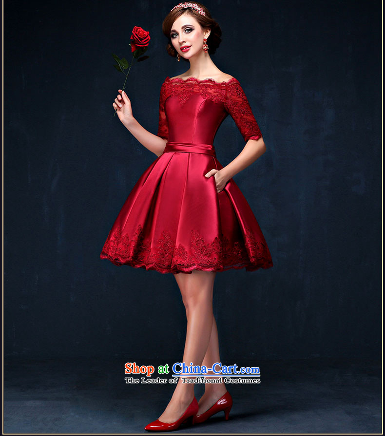 Time Syrian evening dresses 2015 new autumn moderator marriages banquet service stylish Korean bows video in thin long satin long gown slotted shoulder lace flower satin dress XXL picture, prices, brand platters! The elections are supplied in the national character of distribution, so action, buy now enjoy more preferential! As soon as possible.