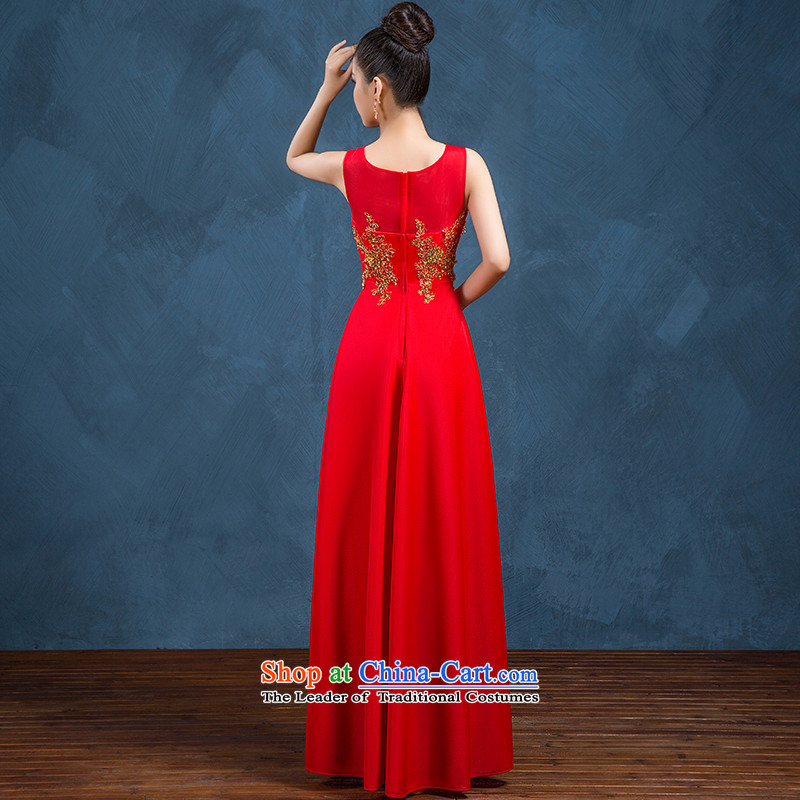 High-end custom 2015 new wedding dresses bride bows service long skirt larger moderator evening dresses long red made no refund is not replaced, Su-lan , , , shopping on the Internet