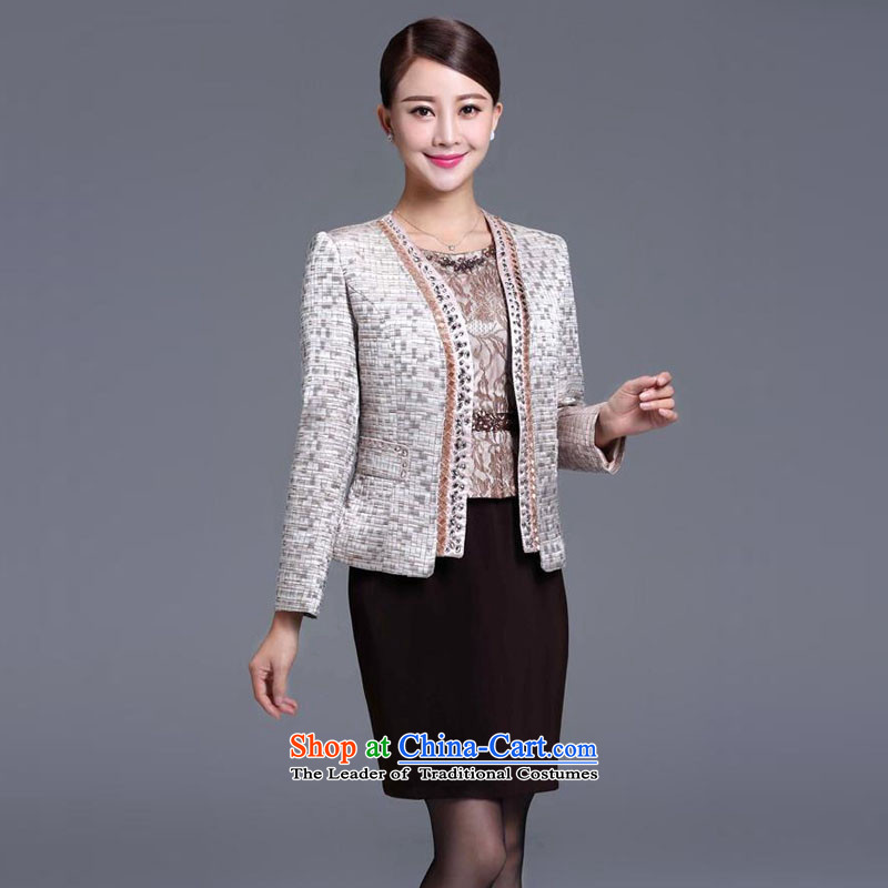 Leung Pui Connie 2015 autumn and winter in the new large older women's wedding dresses mother replacing dresses two kit Y9687 picture color M brand, prices, picture platters! The elections are supplied in the national character of distribution, so action, buy now enjoy more preferential! As soon as possible.