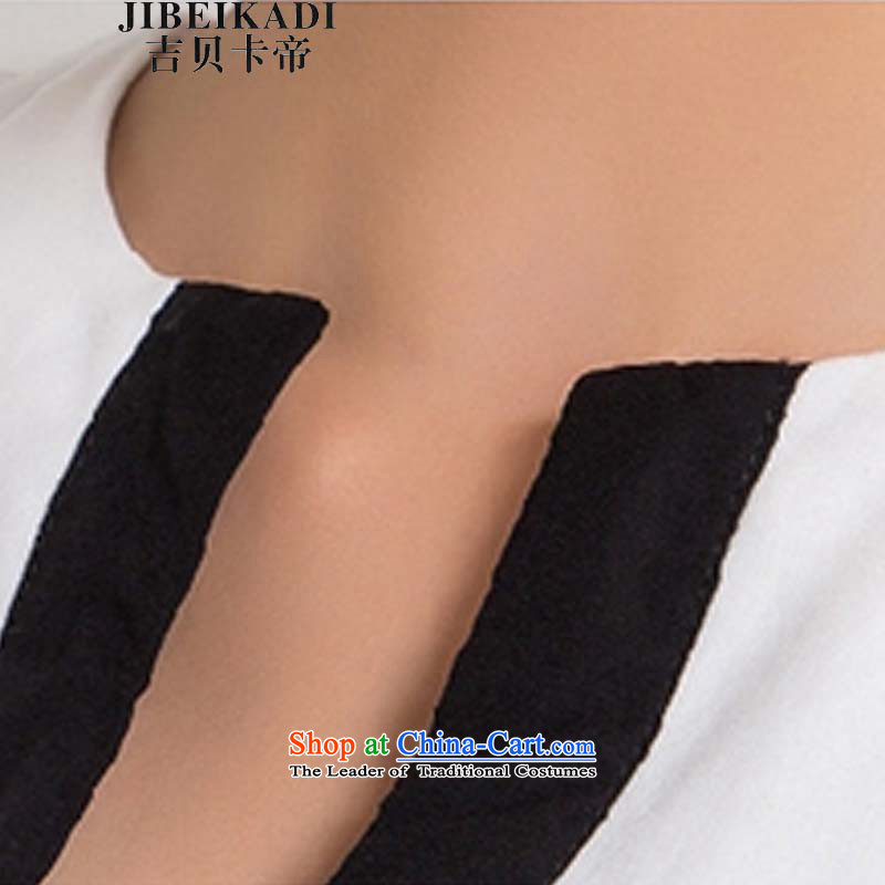 The new look of the Sau San small dress v-neck Sau San video and sexy thin white dresses , Gil Bekaa in Dili (JIBEIKADI) , , , shopping on the Internet