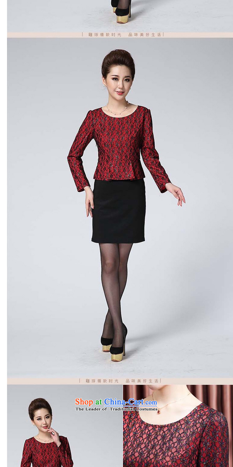 Mrs Ure Fall 2015 Kosovo temperament dresses in older large Sau San dress with middle-aged moms replace 8026 RED M picture, prices, brand platters! The elections are supplied in the national character of distribution, so action, buy now enjoy more preferential! As soon as possible.