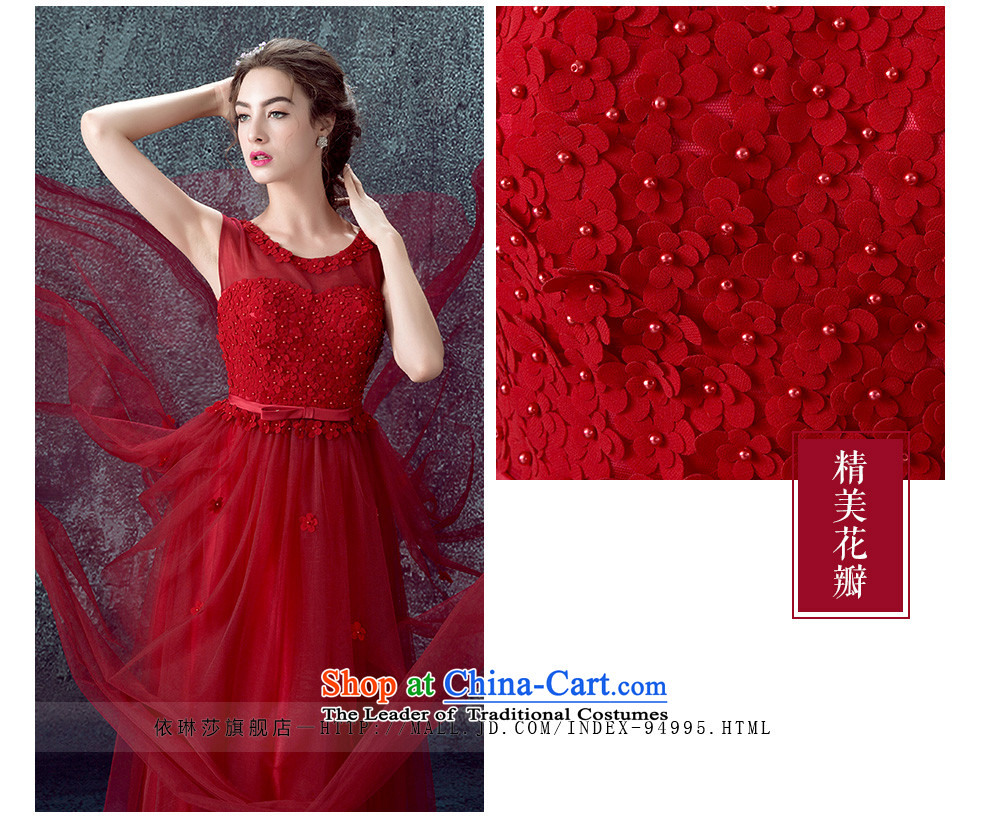 However Service Bridal wine red wedding dress 2015 new shoulders petals evening dresses long banquet wedding dresses female wine red XL Photo, prices, brand platters! The elections are supplied in the national character of distribution, so action, buy now enjoy more preferential! As soon as possible.