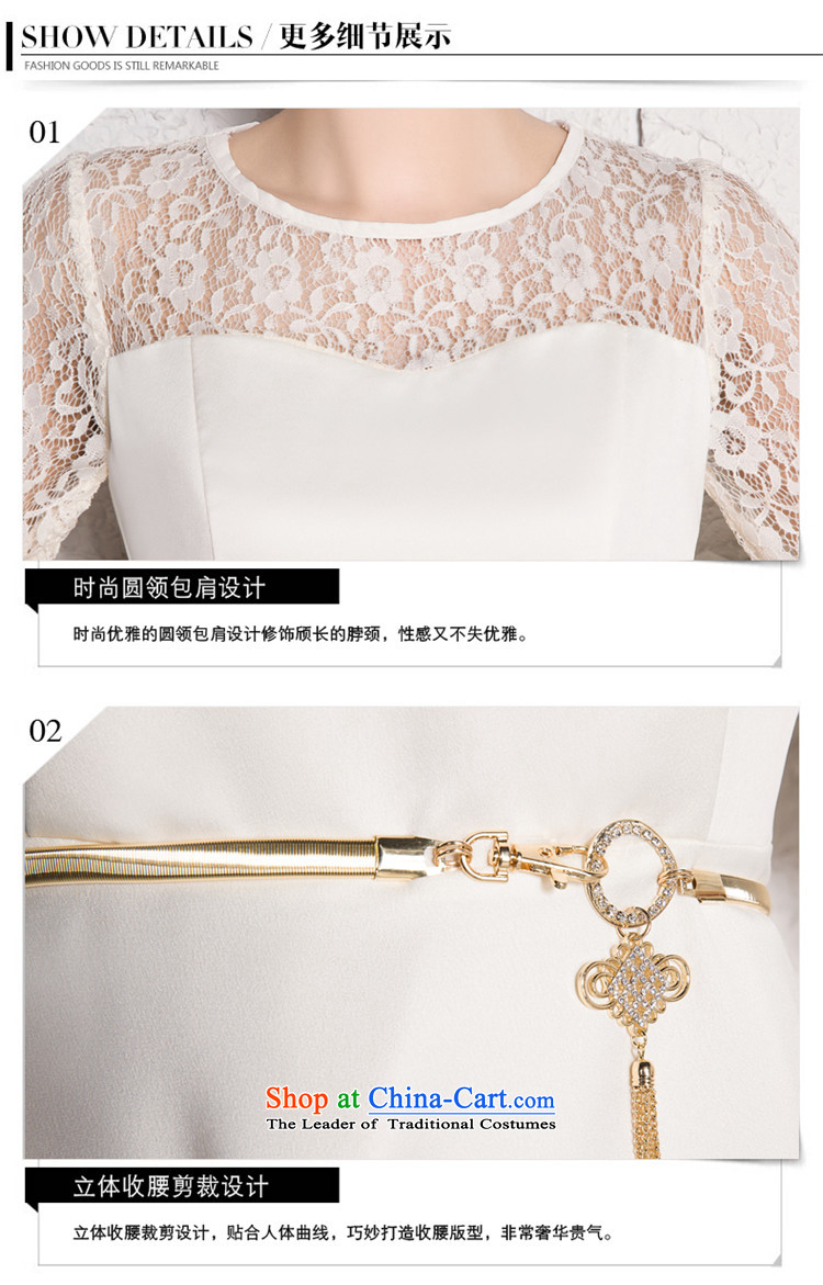Name of the new 2015 hannizi Korean brides wedding dress short summer stylish evening dress bows service banquet white lace S picture, prices, brand platters! The elections are supplied in the national character of distribution, so action, buy now enjoy more preferential! As soon as possible.