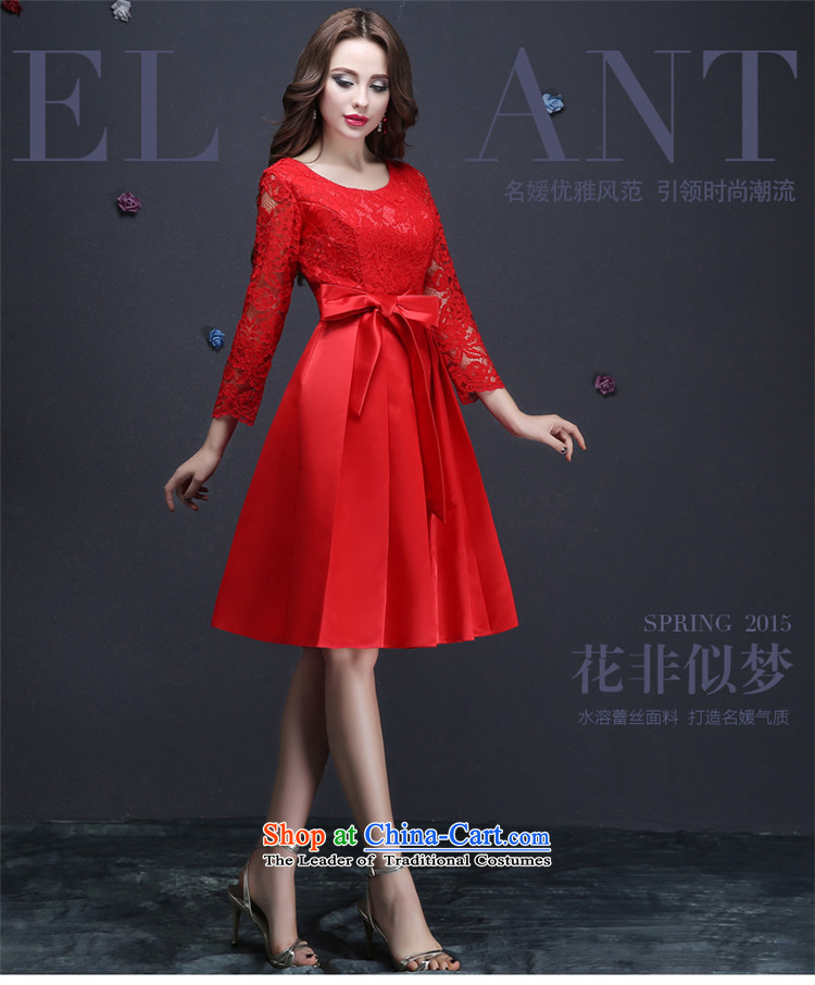 Name of the new 2015 hannizi spring and summer Korean fashion bon bon skirt bride wedding dress bows services evening dress red S picture, prices, brand platters! The elections are supplied in the national character of distribution, so action, buy now enjoy more preferential! As soon as possible.