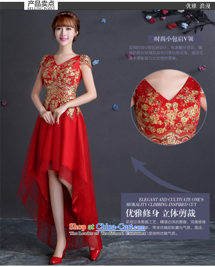 Name of the new 2015 hannizi Korean summer trendy code graphics thin bride wedding dress toasting champagne Sau San Services Red S picture, prices, brand platters! The elections are supplied in the national character of distribution, so action, buy now enjoy more preferential! As soon as possible.