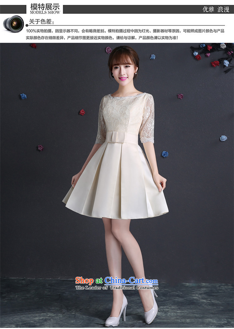 Name of large 2015 hannizi stylish Sau San new spring and summer in sweet long bride dress bows to champagne color photo of A L, prices, brand platters! The elections are supplied in the national character of distribution, so action, buy now enjoy more preferential! As soon as possible.