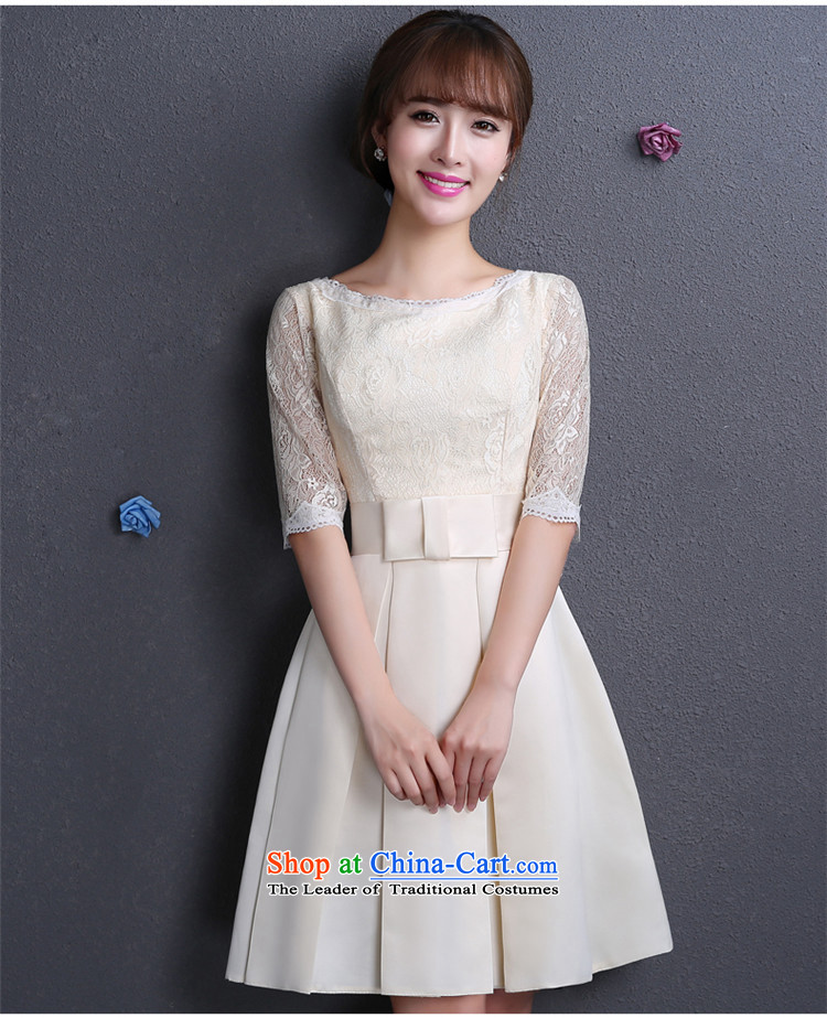 Name of large 2015 hannizi stylish Sau San new spring and summer in sweet long bride dress bows to champagne color photo of A L, prices, brand platters! The elections are supplied in the national character of distribution, so action, buy now enjoy more preferential! As soon as possible.