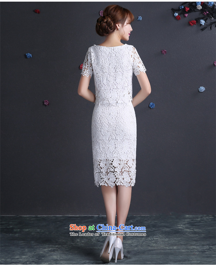 Name of the new 2015 hannizi spring and summer Korean-style wedding dress toasting champagne sweet Bridal Services Bridesmaid Services White XL Photo, prices, brand platters! The elections are supplied in the national character of distribution, so action, buy now enjoy more preferential! As soon as possible.